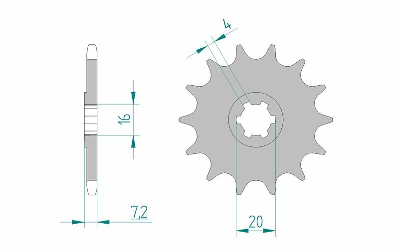 Afam Steel Standard Front Spook 22104 - 520