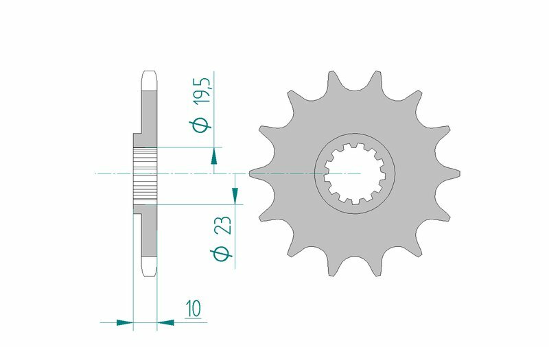 Afam Steel Standard Front Spook 22303 - 520