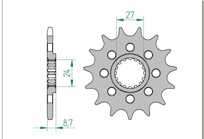 Afam Steel Standard Front Spook 22902 - 520