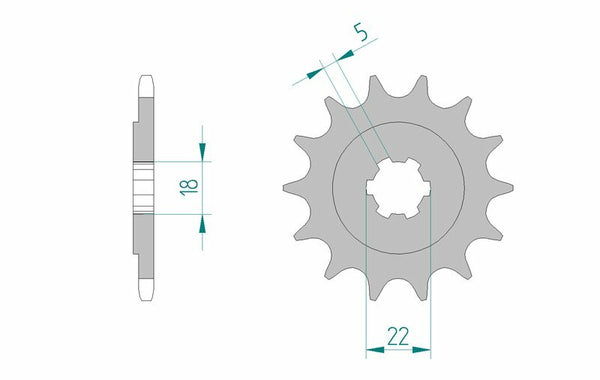 AFAM Steel Self -Почистване на предния пружие 24201 - 520 24201+13