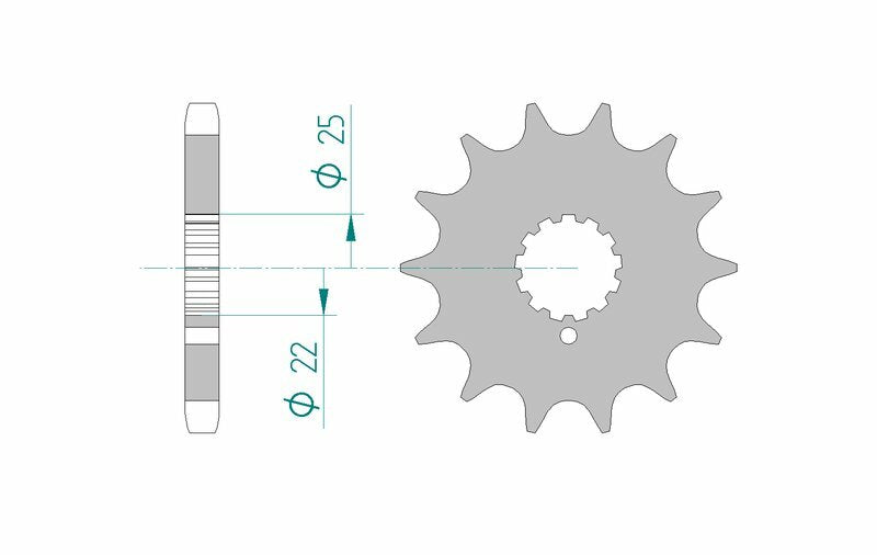 Afam Steel Standard Front Spook 24504 - 530