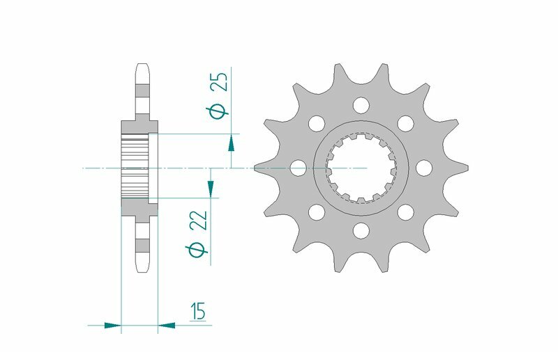 Afam Steel Standard Front Spook 24507 - 520