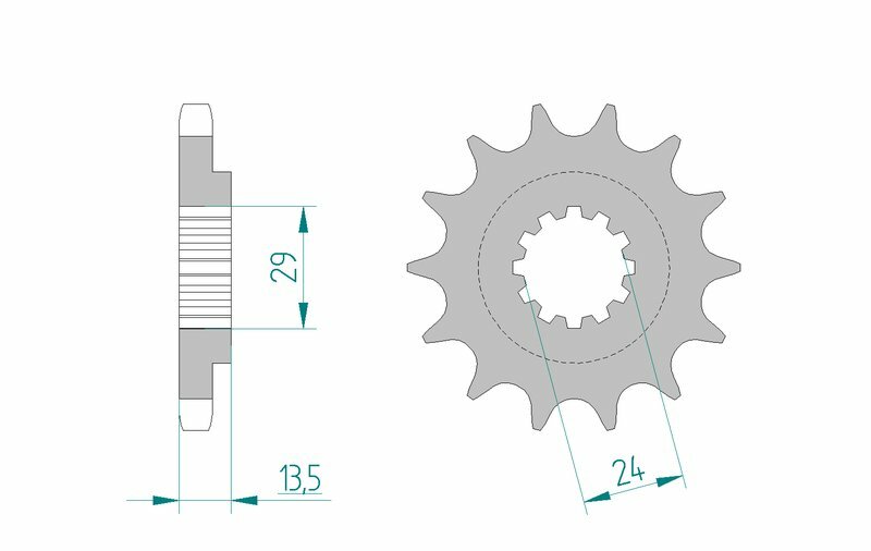 Afam Steel Standard Front Spook 24900 - 530