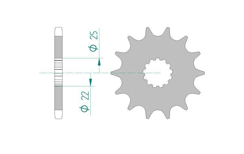 Afam Steel Standard Front Spook 28401 - 525