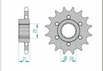 Afam Steel Standard Front Spook 37600 - 525