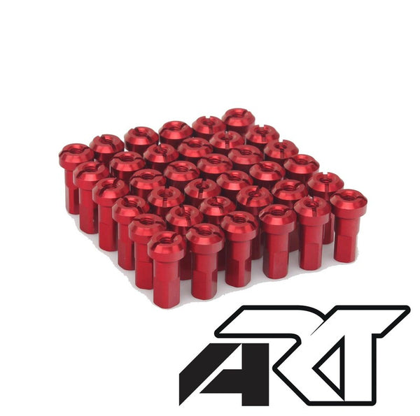 Комплект за спици на Haan Wheels - 36 спици tr -red