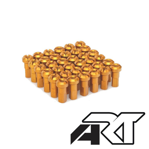 Комплект за спици на Haan Wheels - 36 спици tr -gold