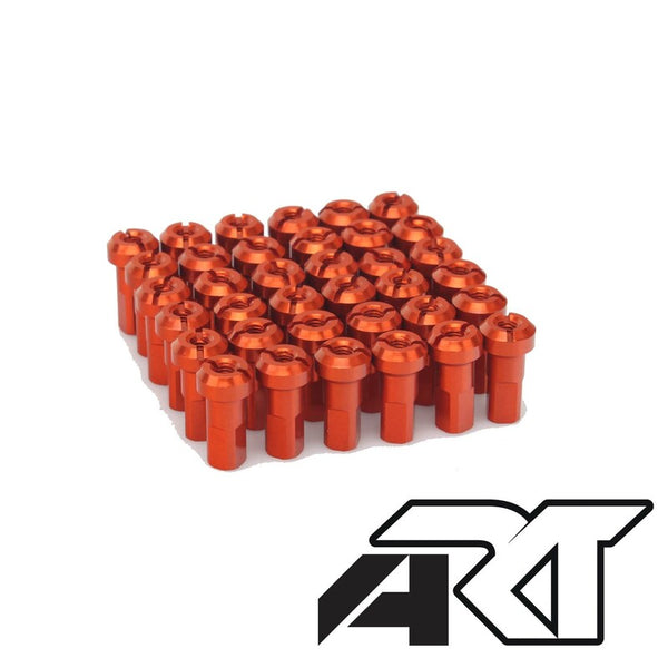 Комплект за спици на Haan Wheels - 36 спици tr -orange