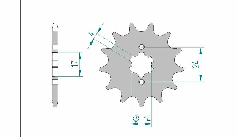 Afam Steel Standard Front Spook 49102 - 420