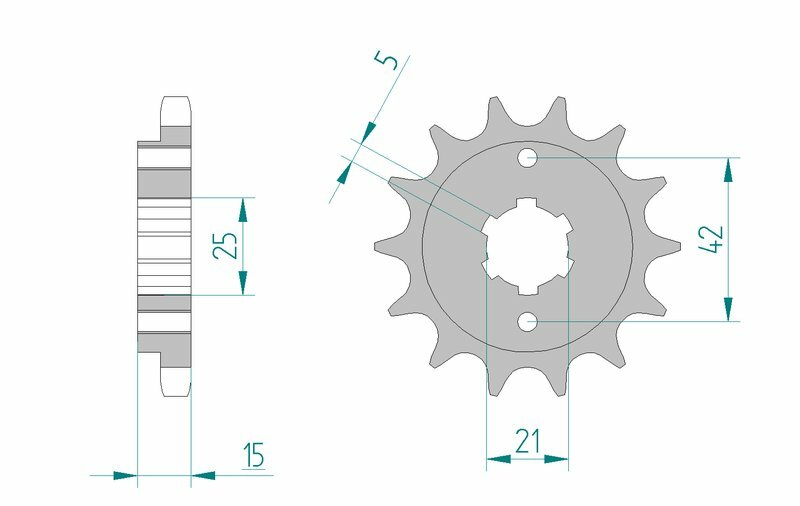 Afam Steel Standard Front Spook 52500 - 530