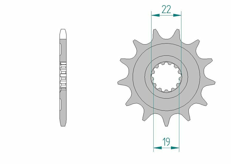 Afam Steel Standard Front Spook 64305 - 520