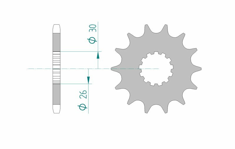 Afam Steel Standard Front Spook 88600 - 525