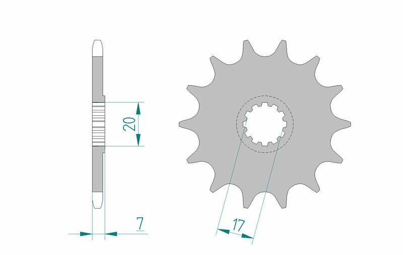 Afam Steel Standard Front Spook 94109 - 420