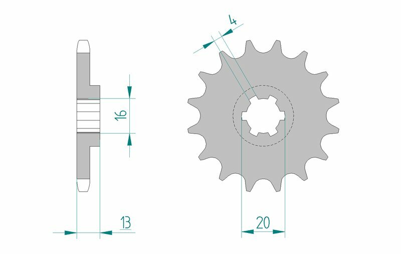 Afam Steel Standard Front Spook 94117 - 428