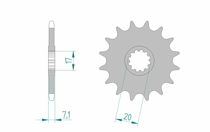 Afam Steel Standard Front Spook 94119 - 420