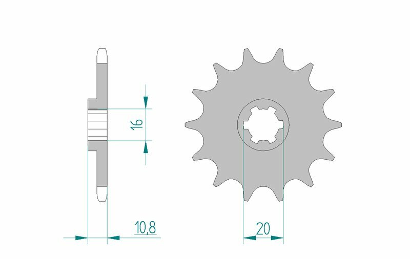 AFAM Steel Standard Front Spook 94213 - 520