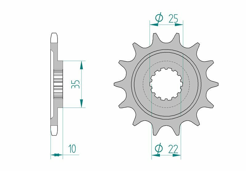 Afam Steel Standard Front Spook 94604 - 520