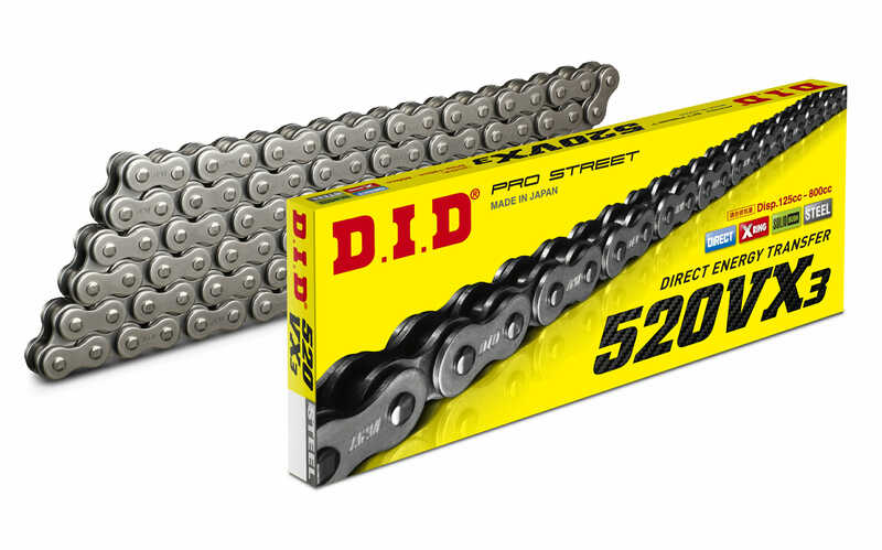 D.I.D 520VX3 X-Ring Drive Chain 520 1077206015 
