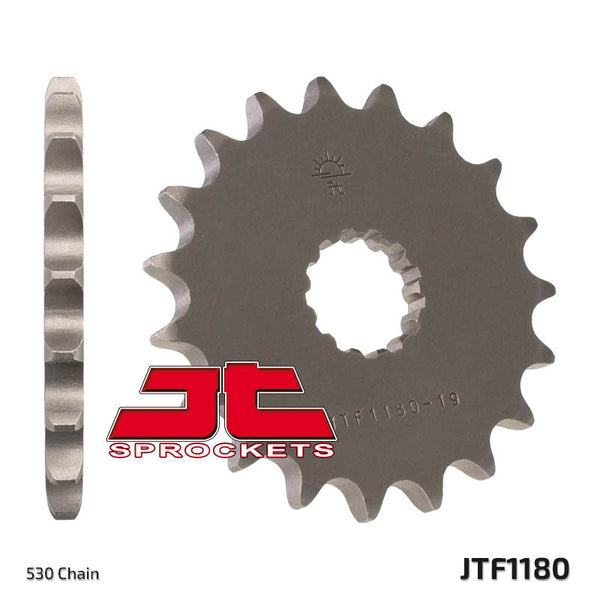 Стоманеното предно зъбно колело на JT Sprock 1180 - 530 JTF1180.18