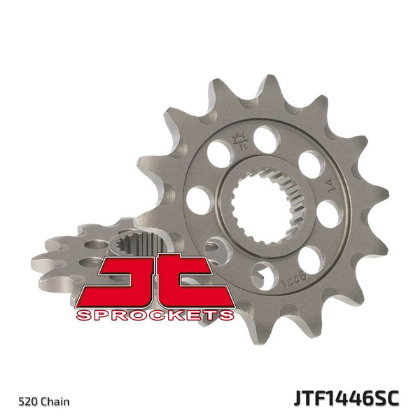 JT Sprock's Steel Self -Cleaning Front Sprock 1446 - 520 JTF1446.13SC