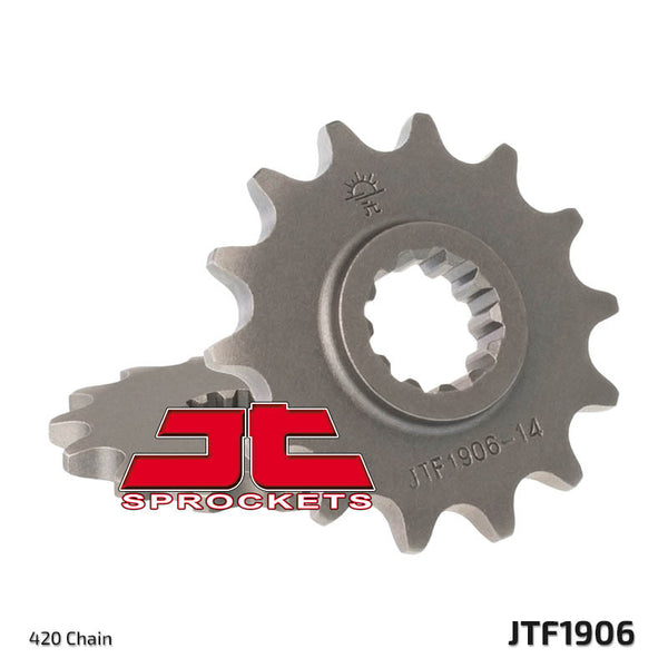 Стоманеното предно зъбно колело на JT Sprock 1906 - 420 JTF1906.14