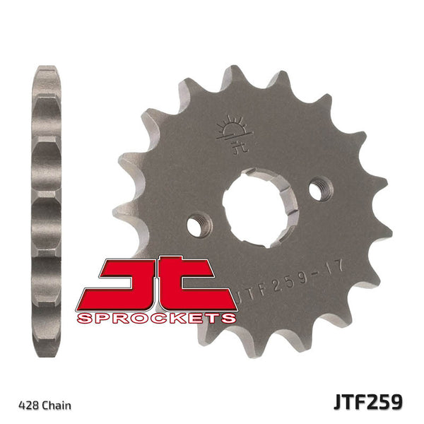 Стоманеното предно зъбно колело на JT Sprock 259 - 428 JTF259.14