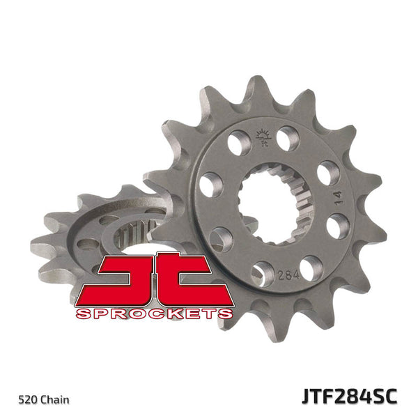 JT Sprock's Steel Self -Cleaning Front Sprock 284 - 520 JTF284.14SC