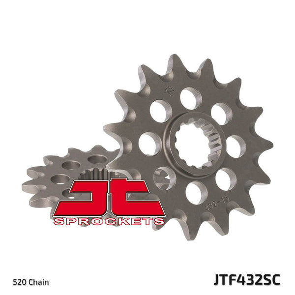 Стоманеното самопочистване на JT Sprock 432 - 520 JTF432.14SC