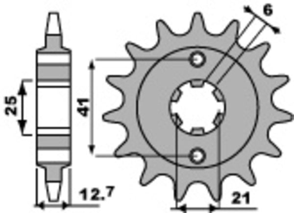 PBR Steel Standard Front Spook 288 - 530 288 18 18nc