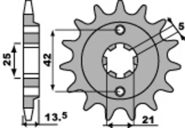 PBR Steel Standard Front Spook 494 - 530 494 15 18nc