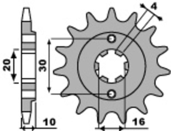 PBR Steel Standard Front Spook 720 - 520 720 13 18nc