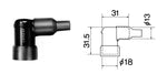 Ngk kicks plug cap - lb10hak