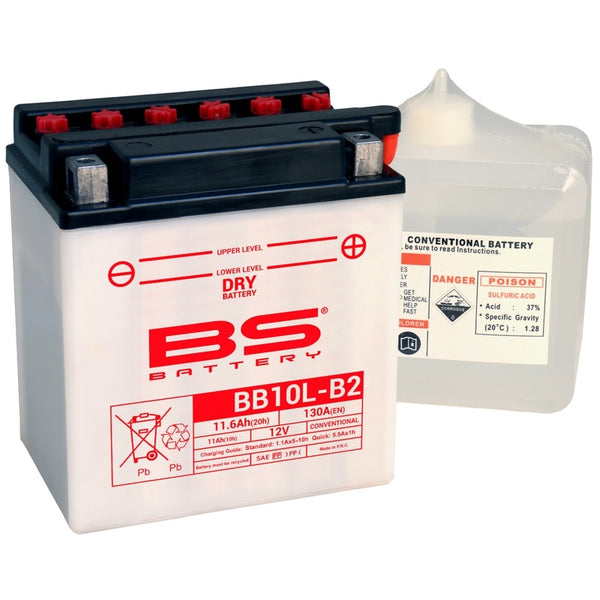 BS Battery High -Performing Battery с пакет от киселини -BB10L -B2