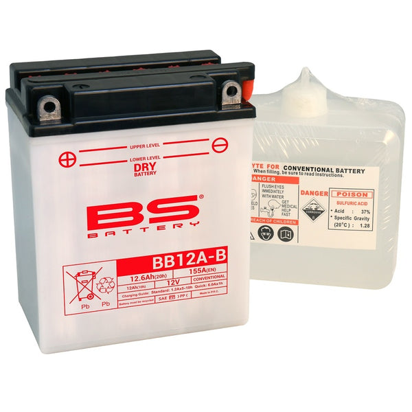 BS Battery High -Performing Battery с пакет от киселини -BB12A -B