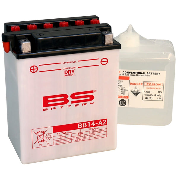 Висока производителност на BS Battery с пакет с киселина - BB14A -A2