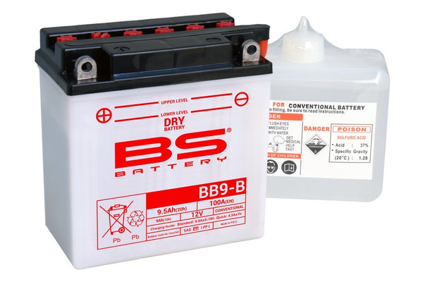 BS батерия Висока производителност с киселинен пакет - BB9 -B