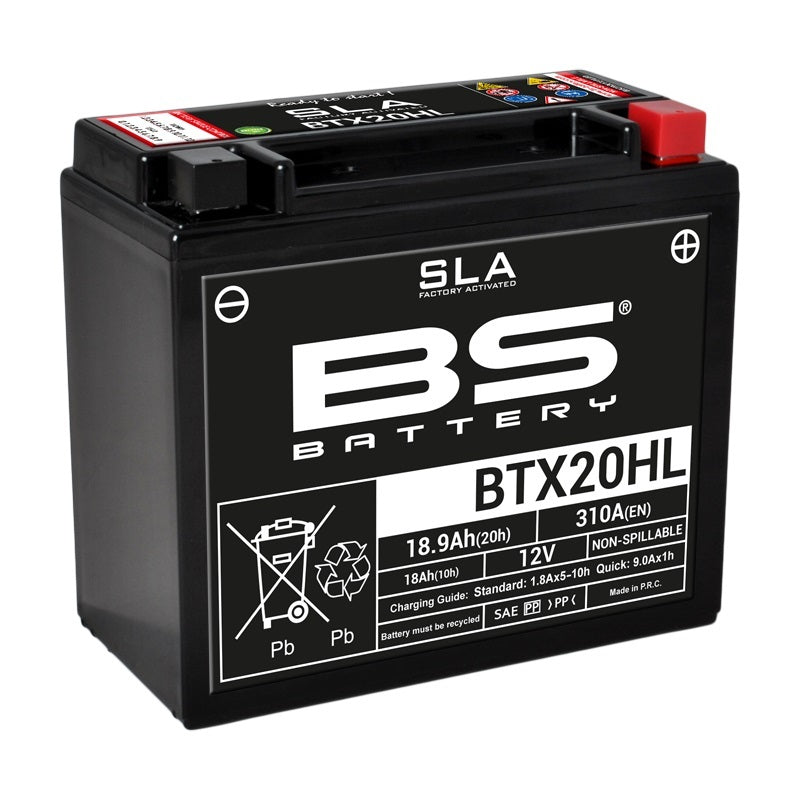 BS Battery SLA Batteryance Free Factory Actived - BTX20HL