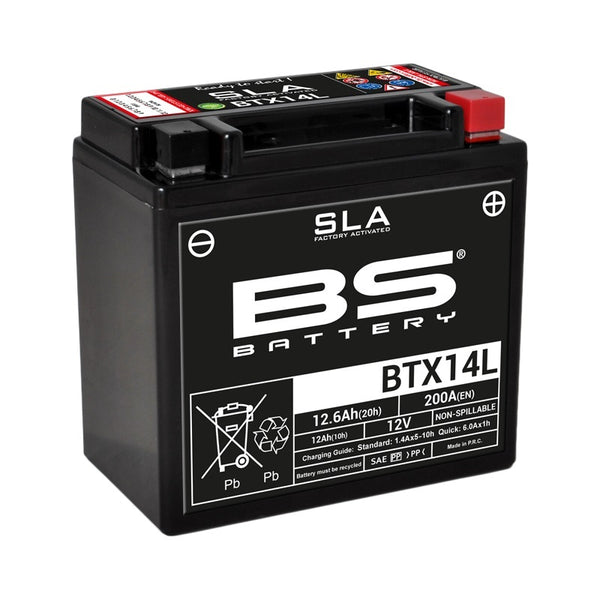BS Battery SLA Batteryance Free Factory Actived - BTX14L