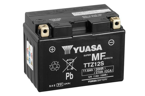 Поддръжка на Yuasa - Бейд батерия с пакет от киселини - TTZ12S