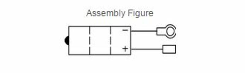 Yuasa conventional battery without acid packages - 6N4A -4D