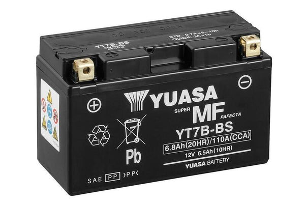 Поддръжка на Yuasa -Бейд батерия с пакет от киселини -YT7B -B