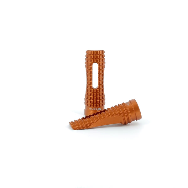 V PARTS Evo 2 Foot Pegs Orange 050000700.NG70 