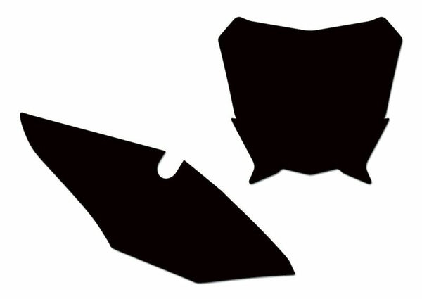Blackbird Plate Stickers Black Honda CRF450R 3141/000006