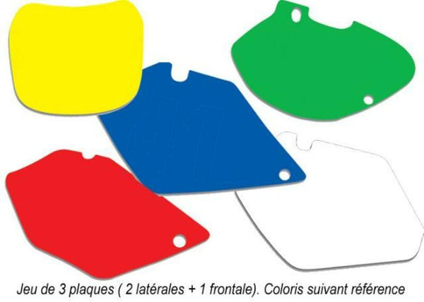 Blackbird Plate Stickers Blue KTM 3522/000007