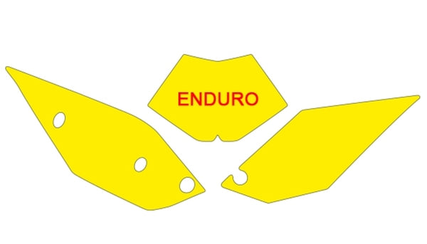 Стикери на Blackbird Plate Yellow Beta RR 3B03/000004