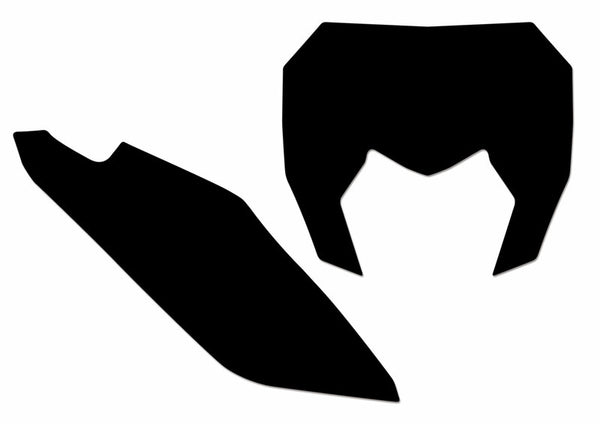 Blackbird Plate Stickers Black Sherco SE/SE-F 3E01/000006