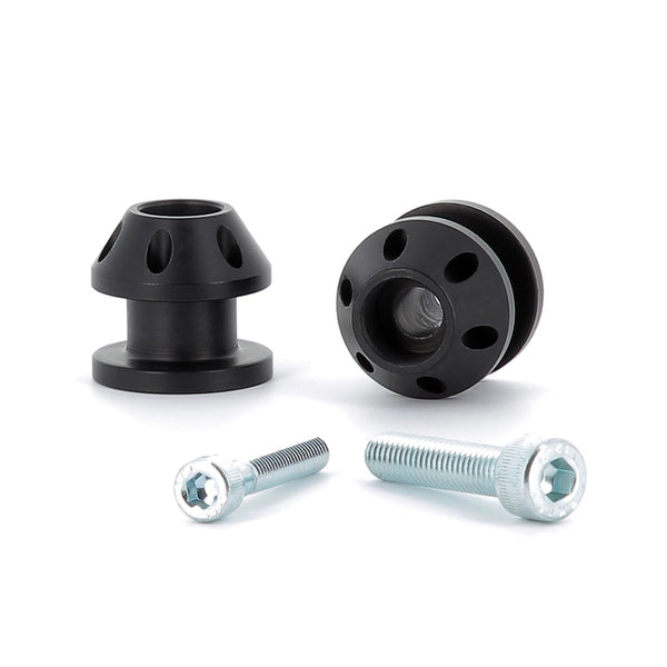 V PARTS Bobbins M10x1.25 Aluminum Black RSK-6-BK 