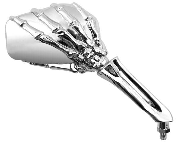 V Части скелет Дясно огледало Универсален M10 - Chrome (1pc) E569D