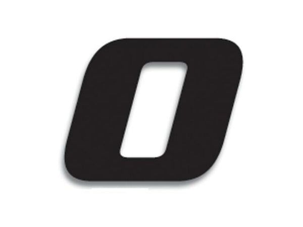 Race Race Number 0 20x25cm Black 5049/20/0