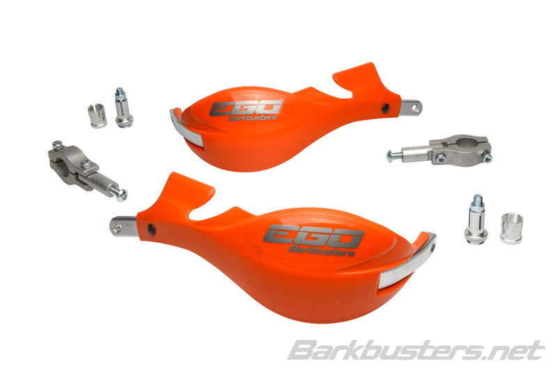 Barkbusters Ego Mini Handguard Straight Ø22mm Orange Ego-004-00s